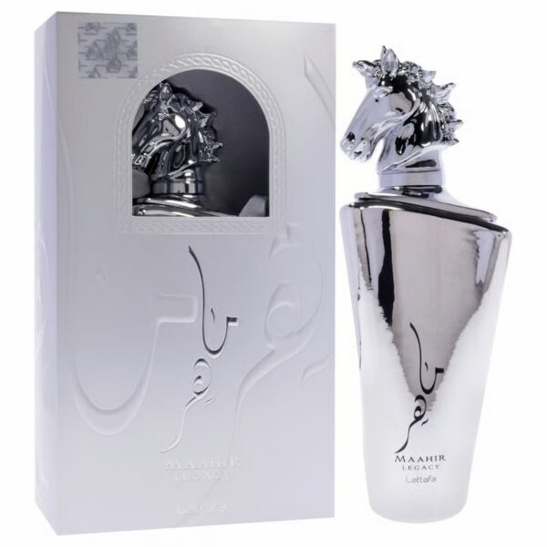 boite et flacon Maahir Legacy